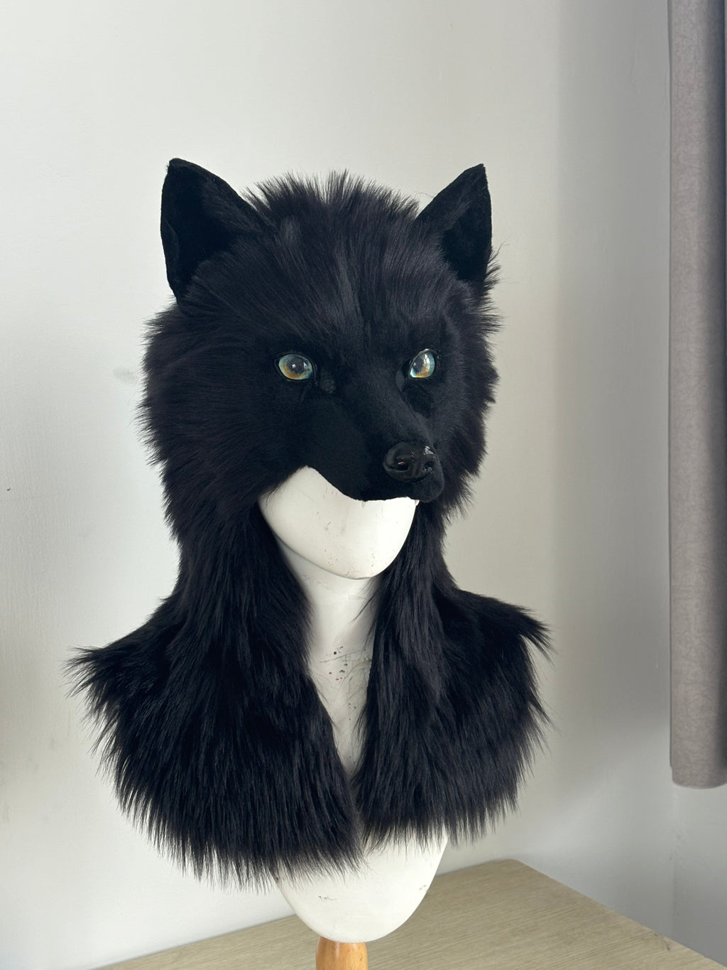 [MTO]Wolf Realistic Fursuit Hat Headdress Costumes Halloween Headpiece