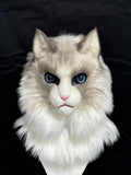 [Premade]Ragdoll Cat Movable Jaw Realistic Fursuit Head Costumes Headdress