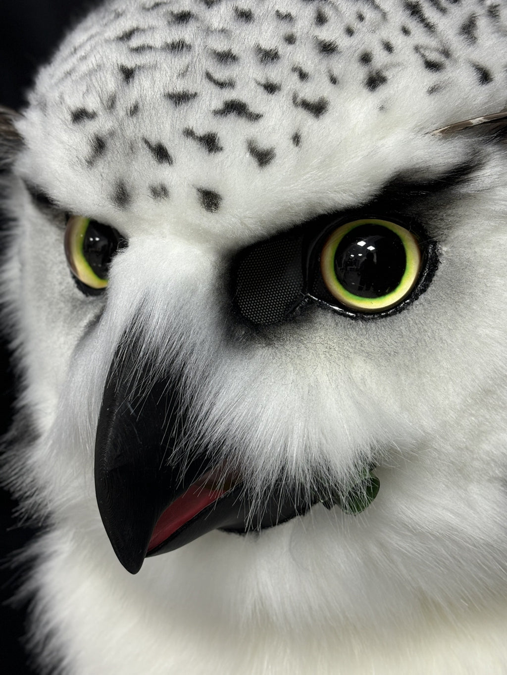[Premade]Owl Movable Jaw Realistic Fursuit Head Costumes Headdress