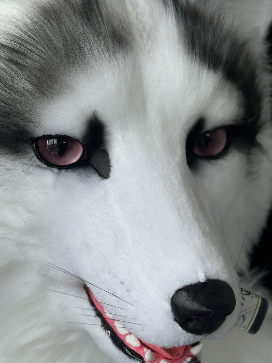 [Premade] Fox Realistic Fursuit Head Movable Jaw Headpiece Furry Costumes