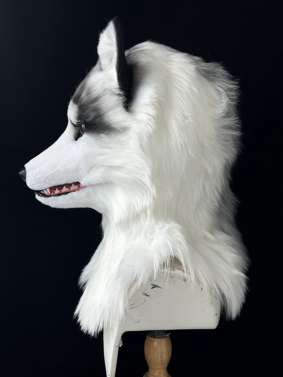 [Premade] Fox Realistic Fursuit Head Movable Jaw Headpiece Furry Costumes
