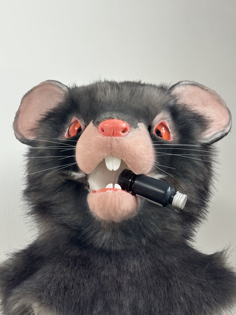 [Premade] Movable Jaw Realistic Rat Fursuit Head Cosplay Halloween Costumes