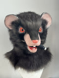 [Premade] Movable Jaw Realistic Rat Fursuit Head Cosplay Halloween Costumes