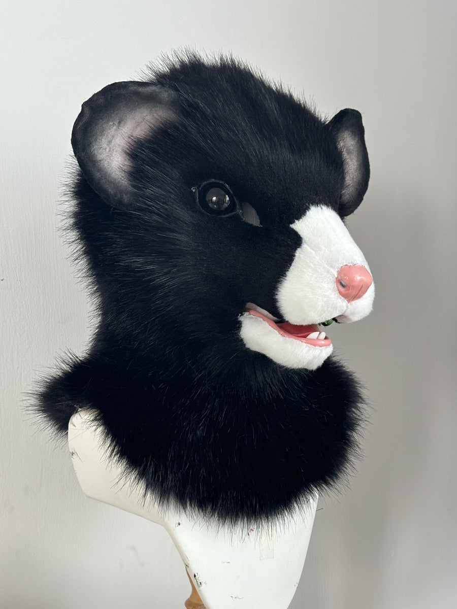 [Premade] Movable Jaw Realistic Rat Fursuit Head Cosplay Halloween Costumes