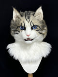 [Premade] Little Cat Realistic Fursuit Head Movable Jaw Headpiece Furry Costumes