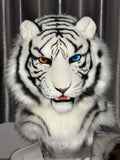 [Commission] White Tiger Realistic Fursuit Partial(blue eyes)
