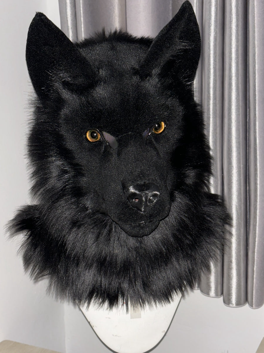 [Premade] German Shepherd Realistic Fursuit Head and Paws Movable Jaw
