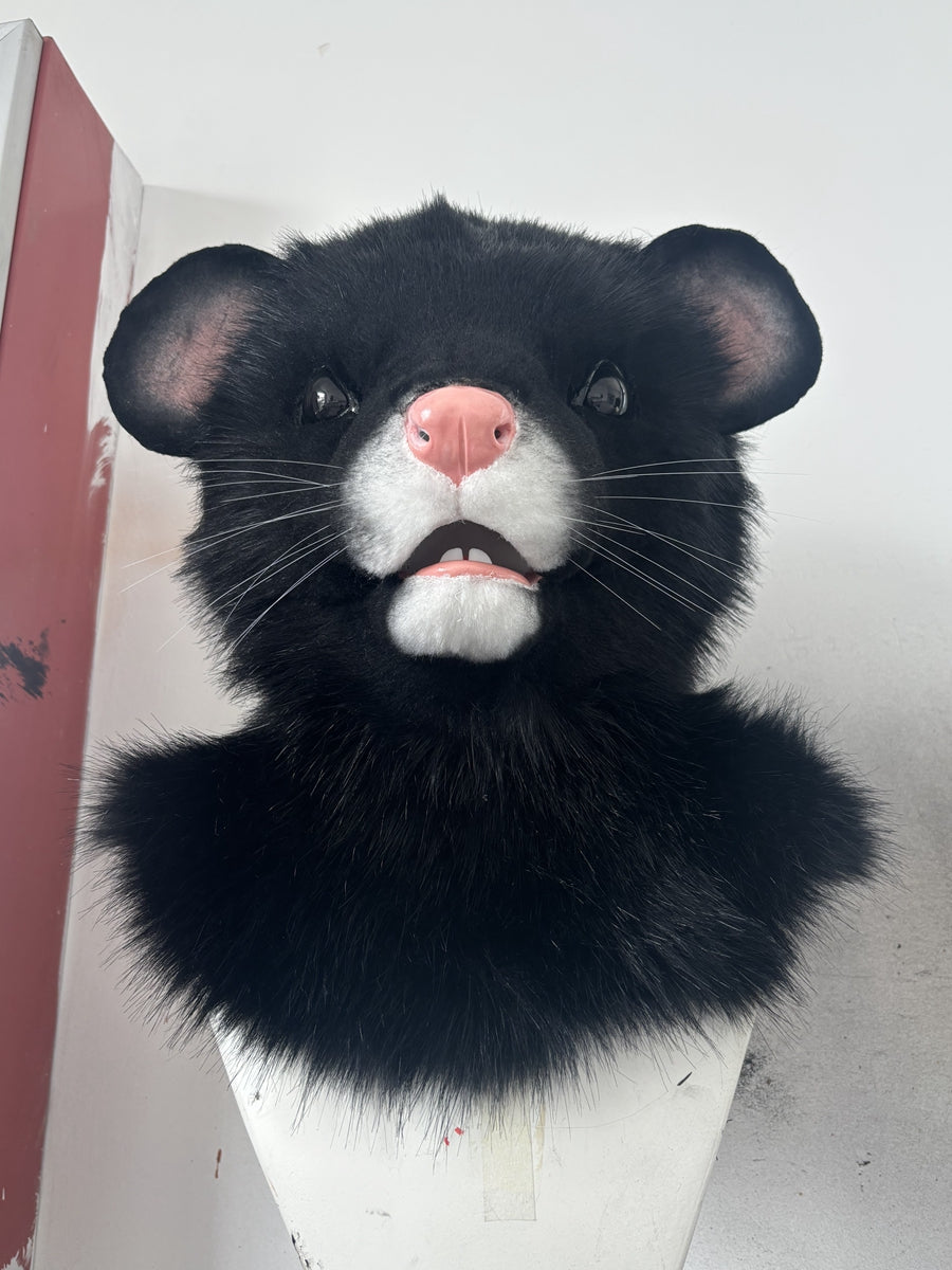 [Premade] Movable Jaw Realistic Rat Fursuit Head Cosplay Halloween Costumes