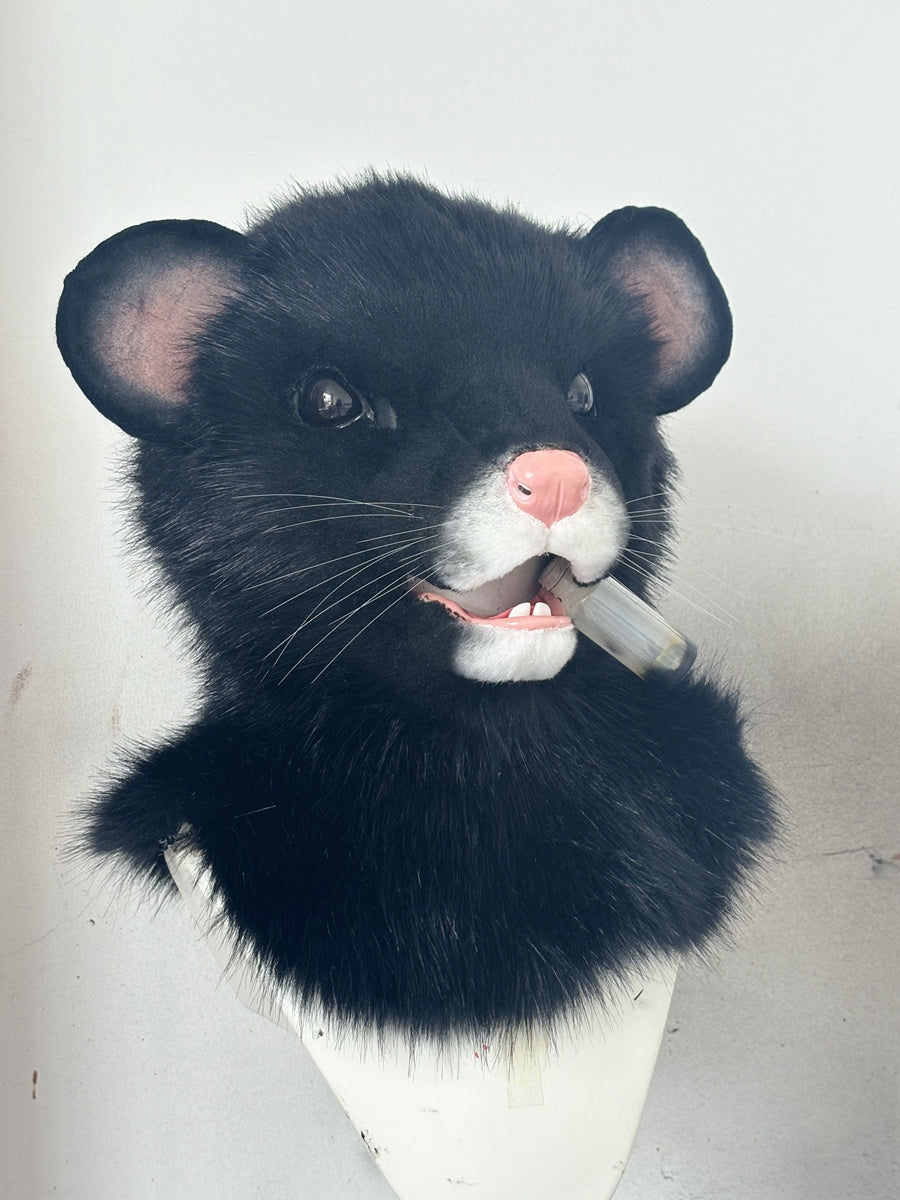 [Premade] Movable Jaw Realistic Rat Fursuit Head Cosplay Halloween Costumes