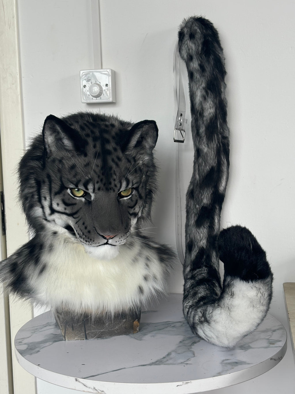 [Commission] Semi Realistic Tiger Fursuit Head and Tail