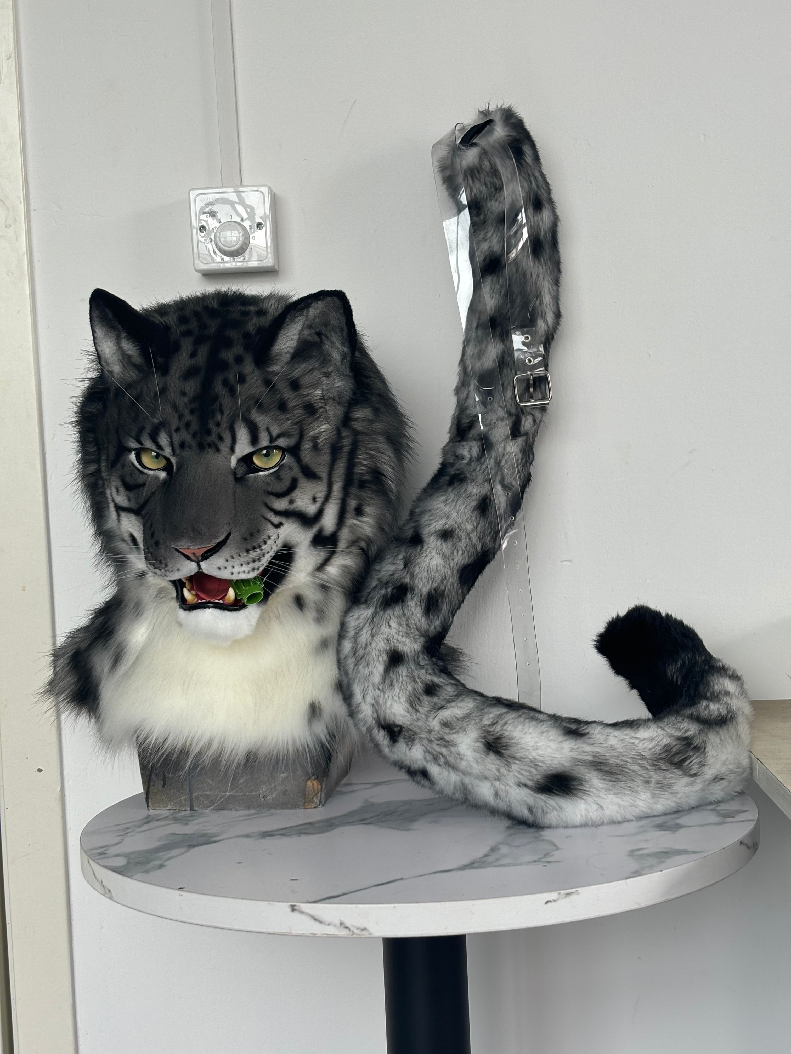 [Commission] Semi Realistic Tiger Fursuit Head and Tail
