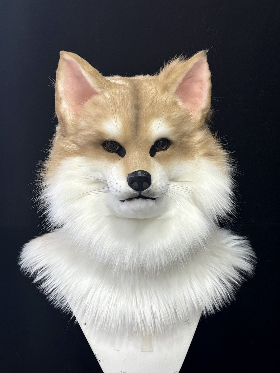 [Premade] Dog Realistic Fursuit Head Movable Jaw Furry Headdress Costumes