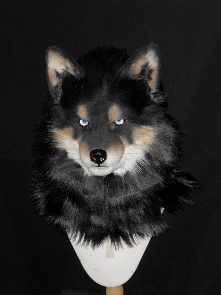 [Premade] Movable Jaw Realistic Dog Fursuit Head