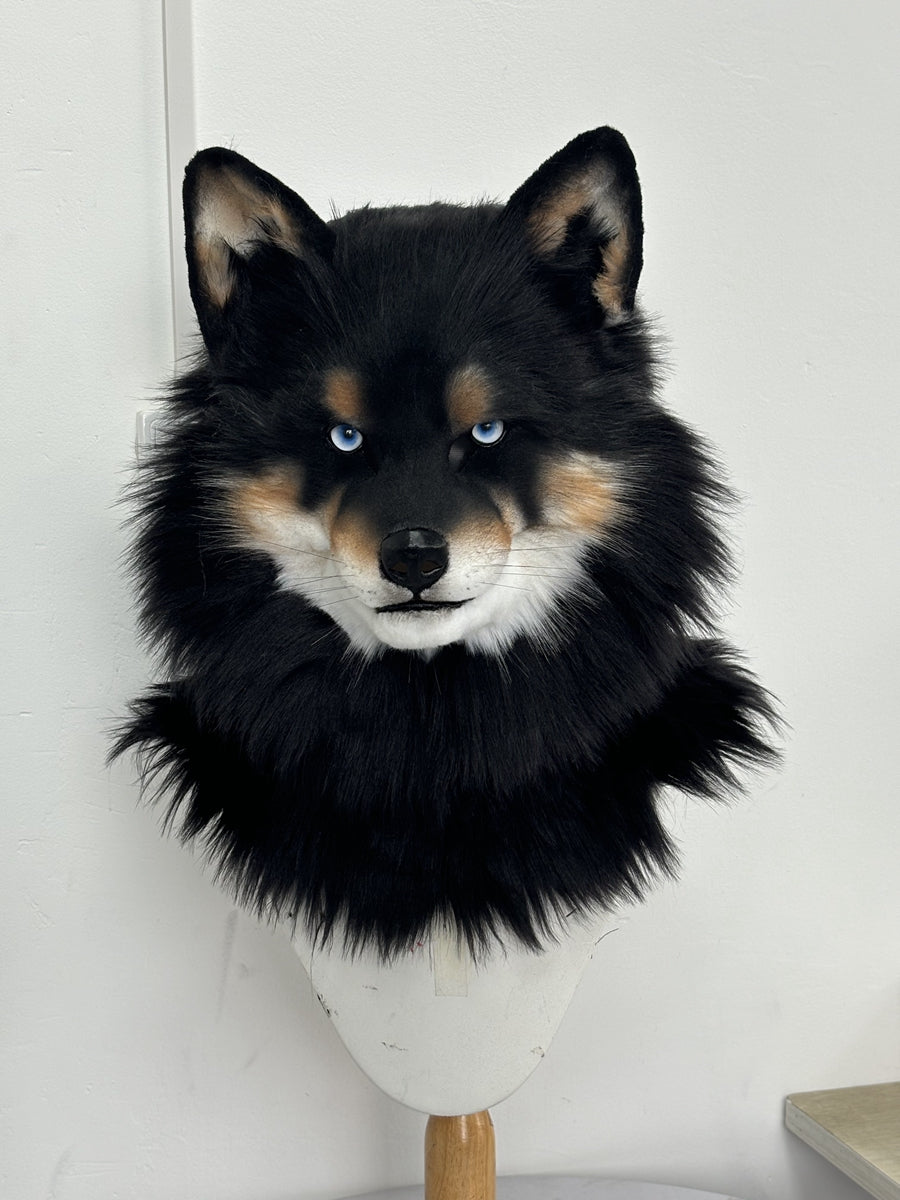 [Premade] Movable Jaw Realistic Dog Fursuit Head