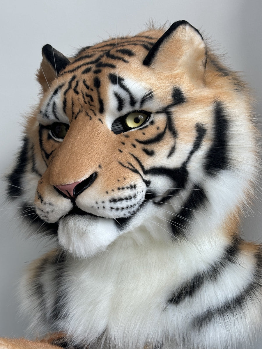 [Premade] Tiger Realistic Fursuit Partial Furry Costumes Mask Headdress