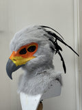[Premade] Secretarybird Realistic Fursuit Head Movable Jaw Birds Mask