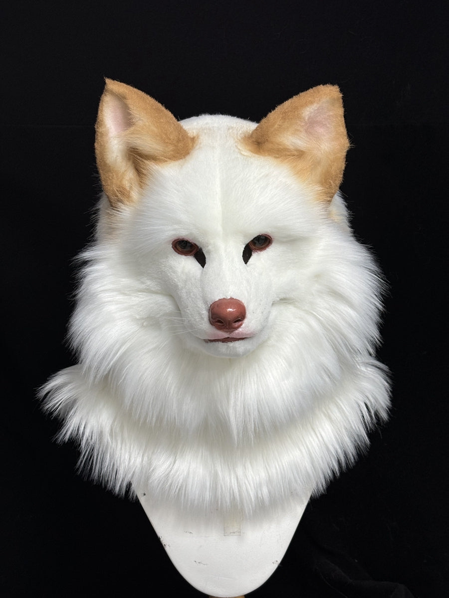 [Premade] Dog Realistic Fursuit Head Furry Costumes Mask Headdress