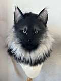 [Premade] Smooky Maine Cat Realistic Fursuit Head Furry Costumes Beast Mask Headdress