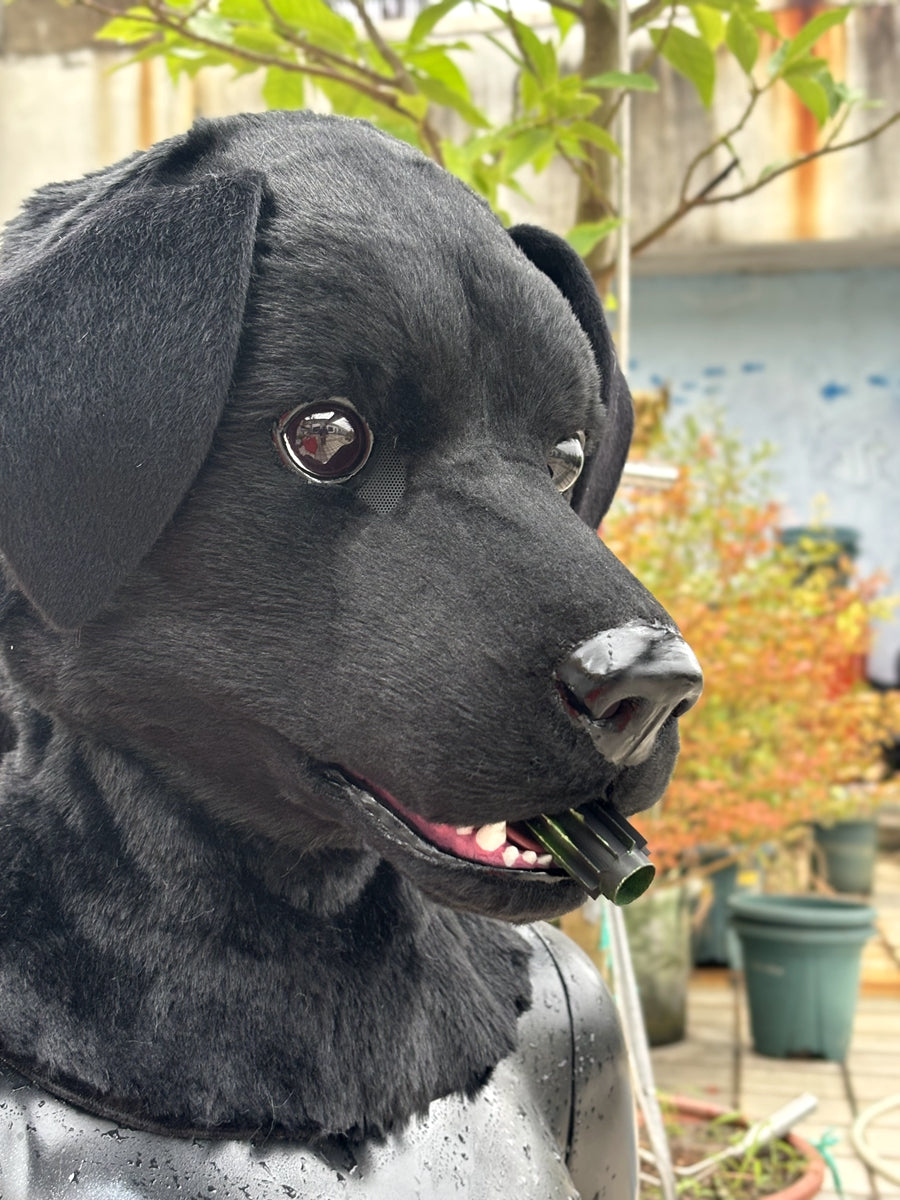 [Premade] Labrador Retriever Realistic Fursuit Head