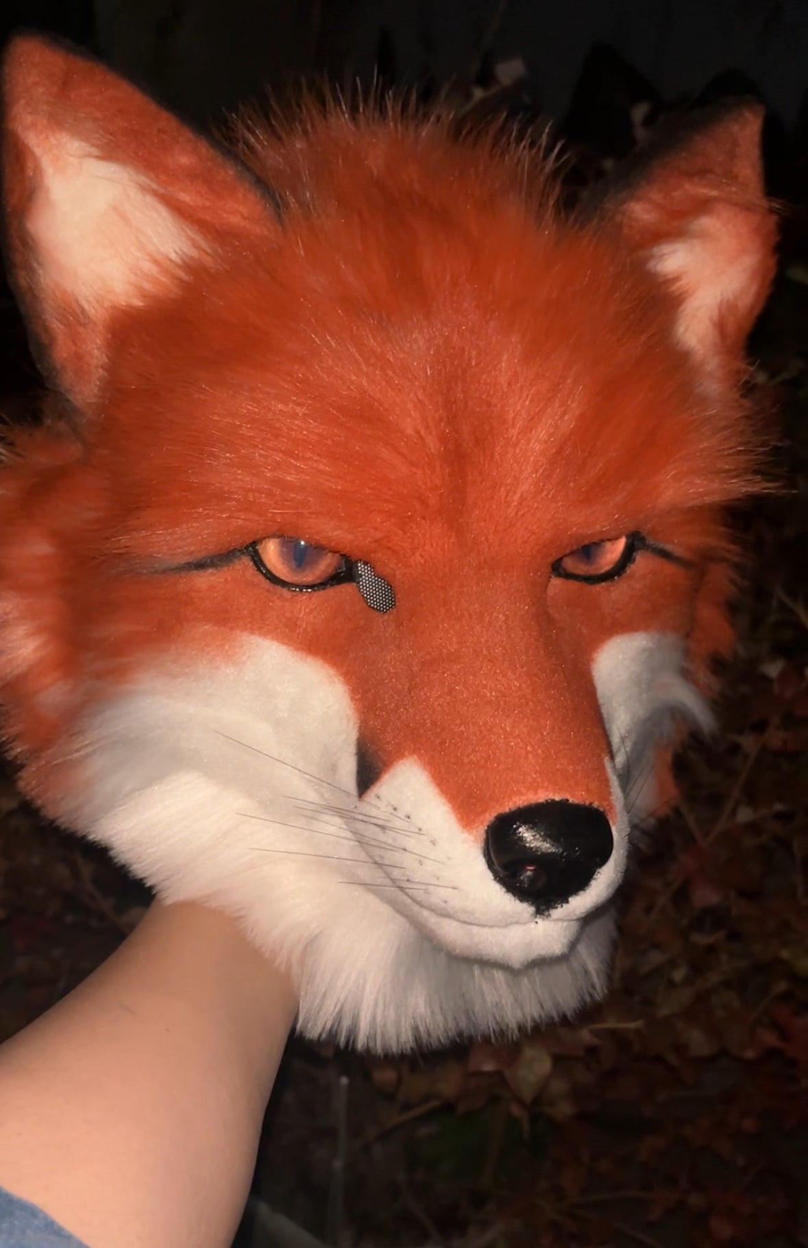 [Premade] Red Fox Realistic Fursuit Head Movable Jaw