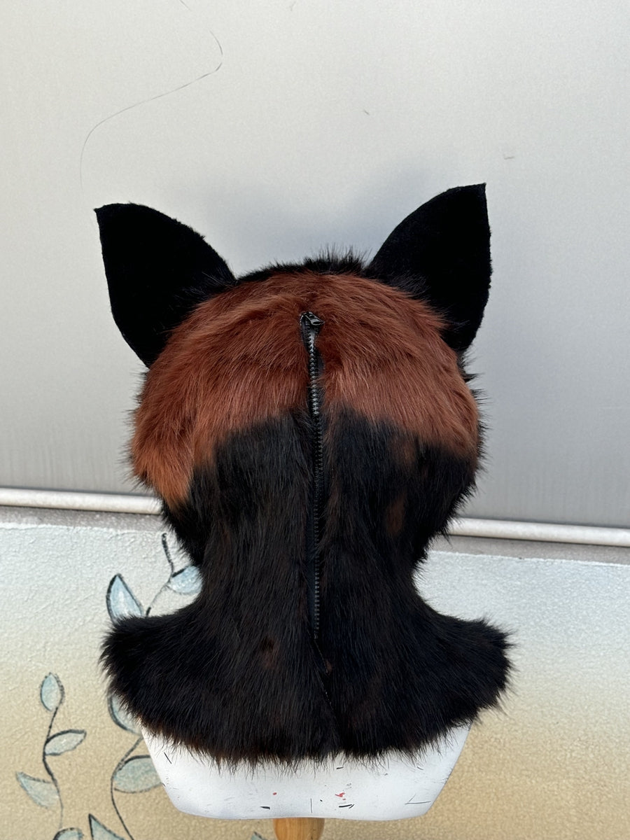 [Premade] Fruit Bat Realistic Fursuit Head Movable Jaw