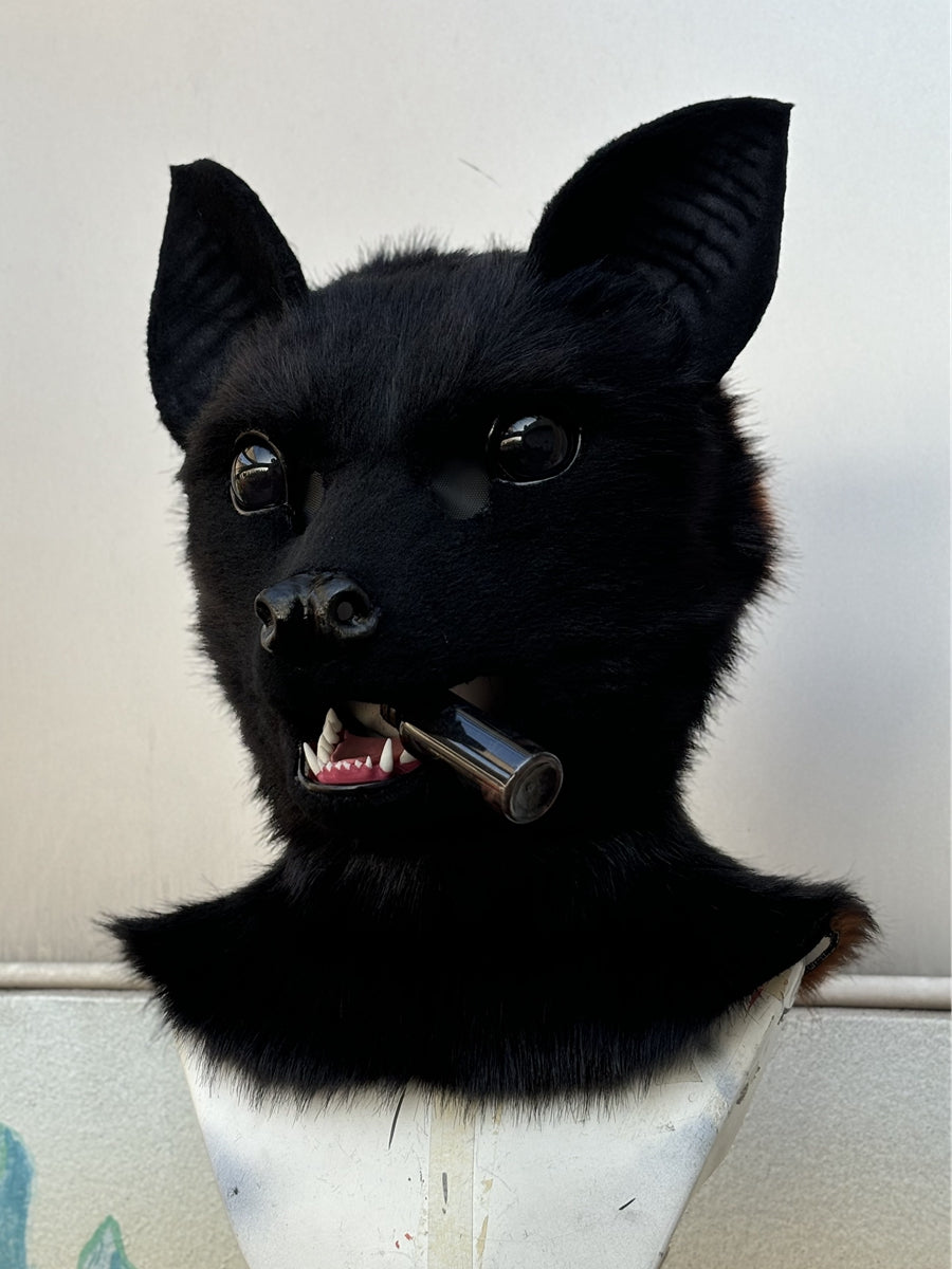 [Premade] Fruit Bat Realistic Fursuit Head Movable Jaw