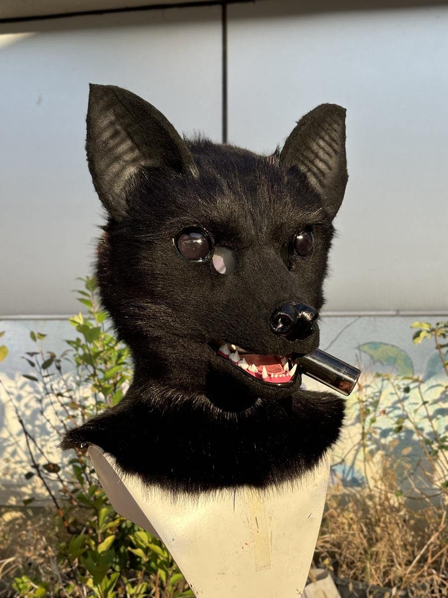 [Premade] Fruit Bat Realistic Fursuit Head Movable Jaw
