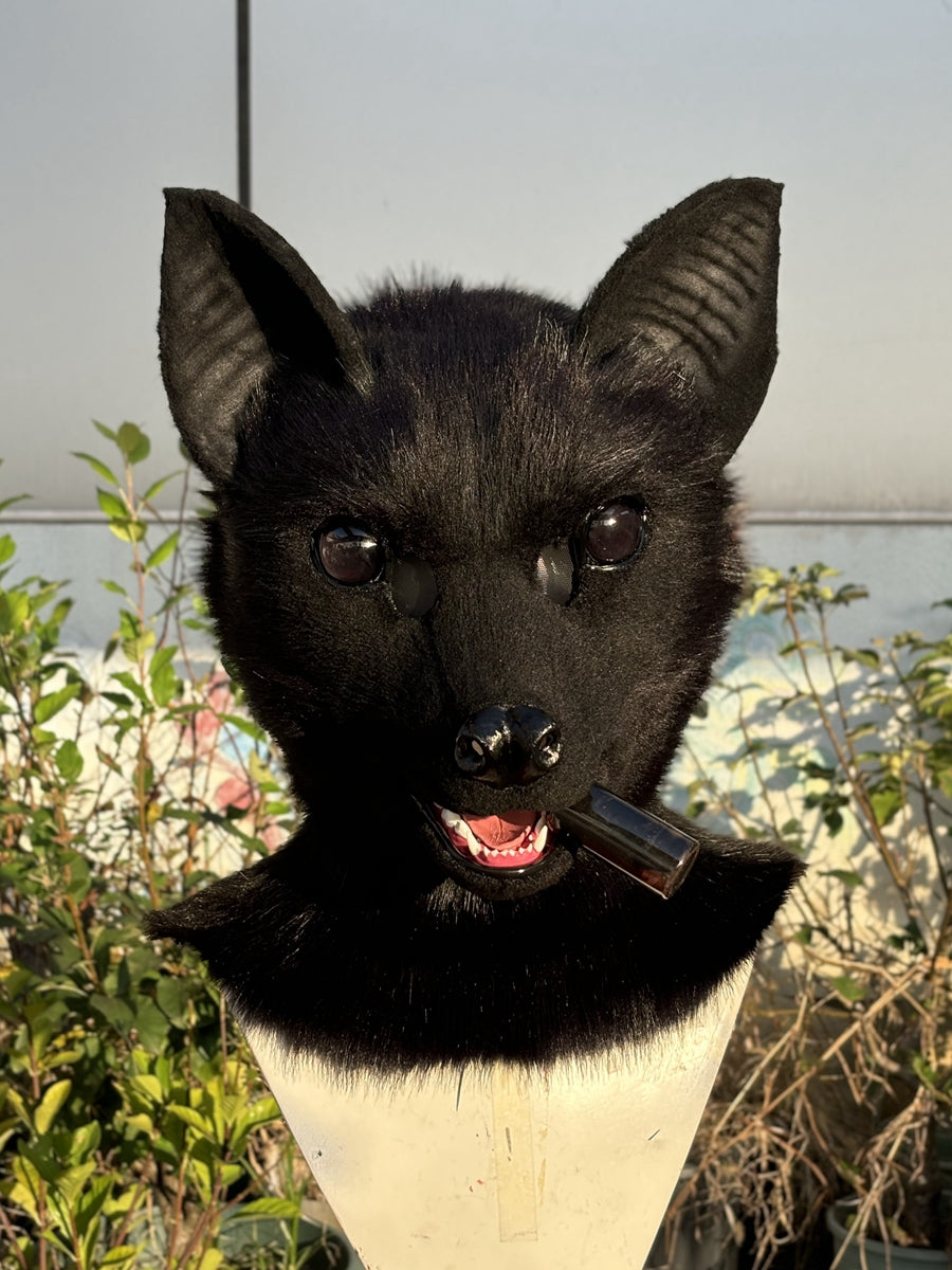 [Premade] Fruit Bat Realistic Fursuit Head Movable Jaw