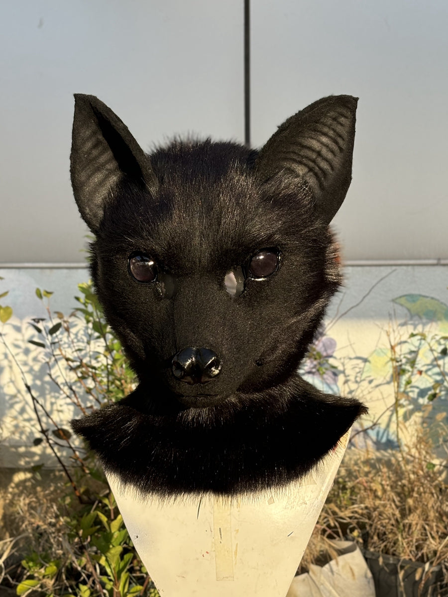[Premade] Fruit Bat Realistic Fursuit Head Movable Jaw