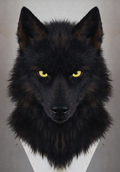 [Commissions] Brown/black Fursuit Head and Tail